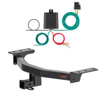 2026 Honda Passport Curt 2", Class 3 Trailer Tow Hitch + 4-flat Wiring Kit 13641