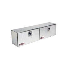 WEATHER GUARD 372-0-02 Hi-Side Truck Tool Box, 8.9 Cu Ft, 72.25" x 13.25" x 16", Aluminum Diamond Plate