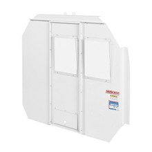 WEATHER GUARD 96301-3-01D Full Bulkhead Window, Low-Roof, 7.75" Deep x 56" H x 68.75" W, White Steel Van Divider