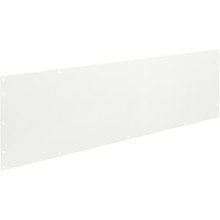 Weather Guard 9605-3-01 Back Panel Unit, 52" x 14.5" x 0.63", White Steel Van Storage Accessory Panel