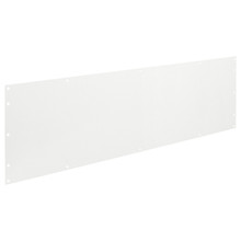 Weather Guard 9605-3-02 Steel Back Panel, 52" x 7.75" x 0.63", White Powder Coat Van Storage Accessory