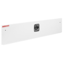 Weather Guard 48.5" x 10.5" x 1" White Steel Shelf Door Unit 9505-3-01, Van Storage Cabinet Door