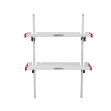 WEATHER GUARD 48" Folding Shelf 9548-3-01, Van Storage System, Heavy-Duty Steel Construction