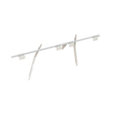 WEATHER GUARD 1 ft White Steel Van Shelf Mounting Kit 975102-3-01, Low-Roof Ford Transit 148" Wheelbase, Powder Coat