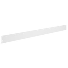 Weather Guard 9706-3-02 Retainer Lip, 60" Wide x 1.5" High, White Steel Powder Coat Van Storage System