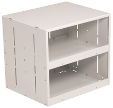 Weather Guard 9962-3-01 Two-Shelf Stackable Van Storage Cabinet, Heavy-Duty Steel Construction
