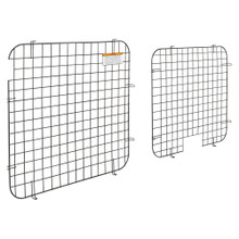 Weather Guard 88026 23.5"H x 61"W, 7 Gauge Steel Window Screen, Black Sliding Side Door Van Security
