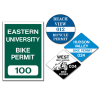 Weatherproof  Bike Permits - Motorcycle Permits