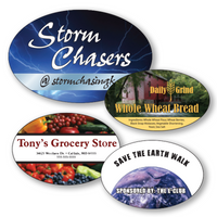 Ovals - 4cp Custom Vinyl Decals