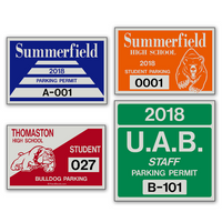 Reflective Windshield Parking Permits