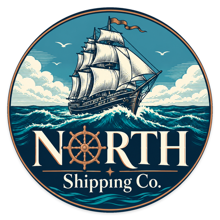 Three-inch round full-color custom vinyl decal with promotional artwork