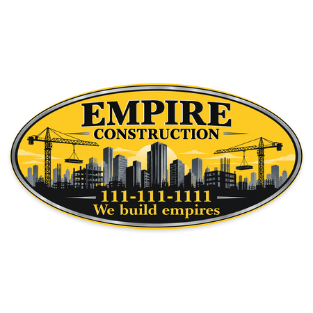 6-by-3-inch Euro-style oval full-color custom outdoor vinyl decal