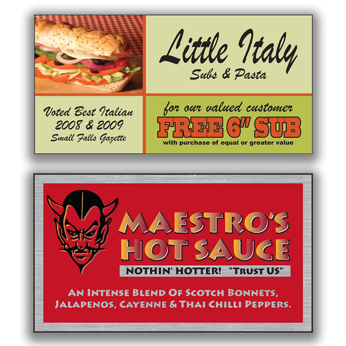 4" X 2" 4cp Square Cornered Decals