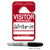 Stock Visitor Parking Hang Tag Permits - 25 Pack