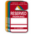 Reserved Parking Permit Hang Tags