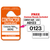 Contractor Parking Hang Tags - 25 Pack demonstrating the write-in identification area