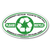 5" x 3" Full Color Custom Outdoor Oval Decals — Oval Recycle