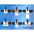Parking hang tag size and shape comparison — original illustration