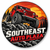 Six-inch round full-color custom decal featuring Southeast Auto Plaza promotional artwork