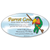 4.5" x 3" Full Color Custom Outdoor Oval Decals showing an alternate printed design example