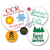 Large Custom Round Stickers  - ONE Color (Per 1,000) shown as a finished circular label