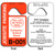 4-Color Process Custom Job Site Parking Permit Hang Tags allow endless design possibilities and project a professional image.