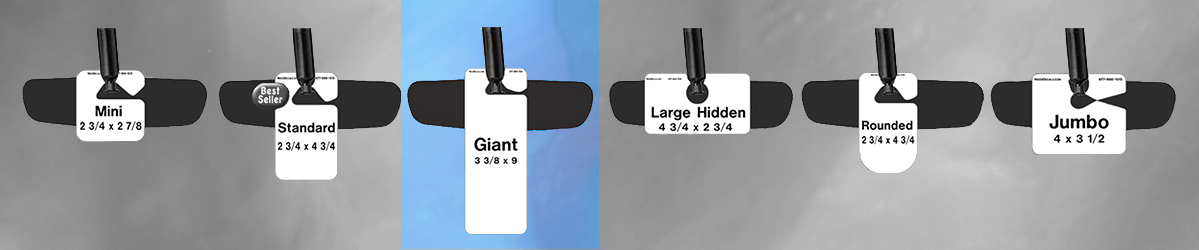 Giant Parking Hang Tags