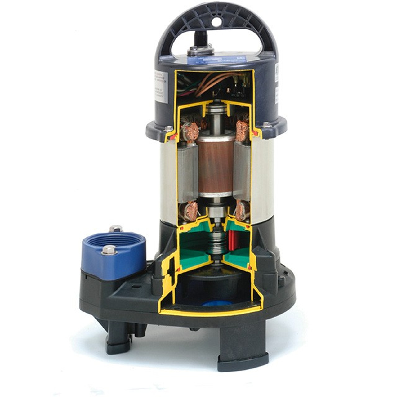 Mei　152cm DYNAMIC ShinMaywa SM2.25 Submersible Pump, 4800 GPH , 27' Max. Head