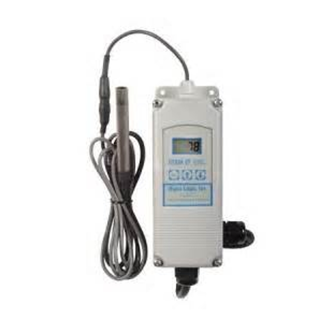Aqua Logic Digital Controller (single stage) for 1/4 - 1/2 hp 115v with 10 ft Ti submersible sensor