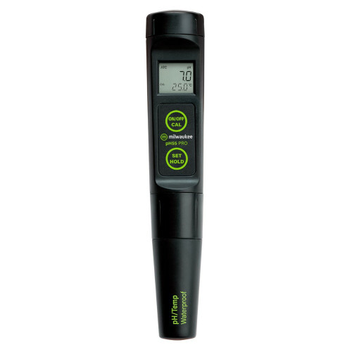 Milwaukee pH55 pH/Temp Tester, pH Waterproof Dual Level Tester (pH55)