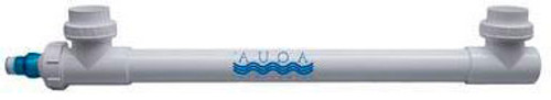 Aqua Ultraviolet 40 Watt Classic White, 2" in/out, slip, no wiper