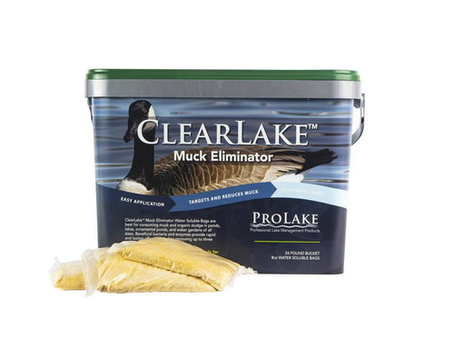 ClearLake™ Muck Eliminator WSP, 1 - 4 lb. Bucket - Formerly Waste & Sludge Remover 