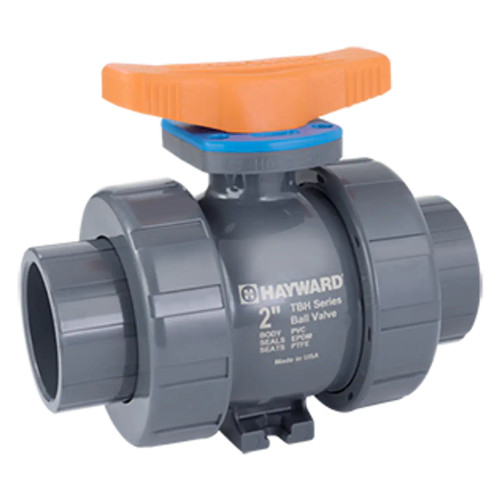 Hayward 1" PVC TBH Series True Union Ball Valve, SOC Ends, EPDM Seals (TBH1100A0SE0000)