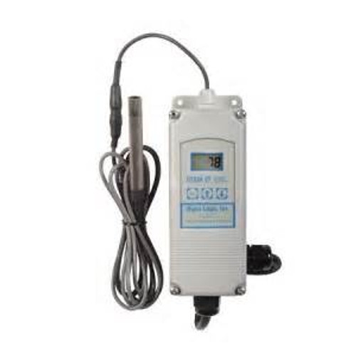 Aqua Logic Digital Controller (dual stage) for DSHP-4 & 5 heat pump with 10 ft Ti submersible sensor