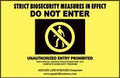 Biosecurity Signage "Do Not Enter" 11" X 17" (SIGN - "Do Not Enter")