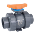 Hayward 3/4" PVC TBH True Union Ball Valves with EPDM O-rings, SOC Ends (TBH1075A0SE0000)