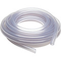 1/4" X 100' Roll, Clear Vinyl Tubing. (1/4" ID) 3/16" wall thickness. For low pressure applications