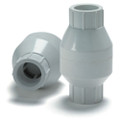 3" PVC Check Valve, PVC, Slip, White