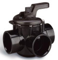 1-1/2" 3 Way Valve, SLIP, Black 3WV112