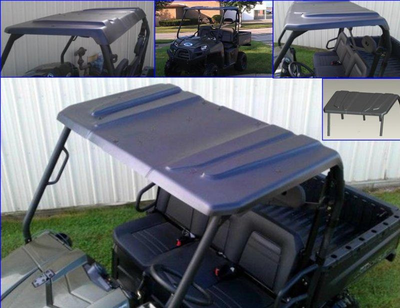 John Deere Gator UTV Cooter Brown Universal Top by Extreme Metal