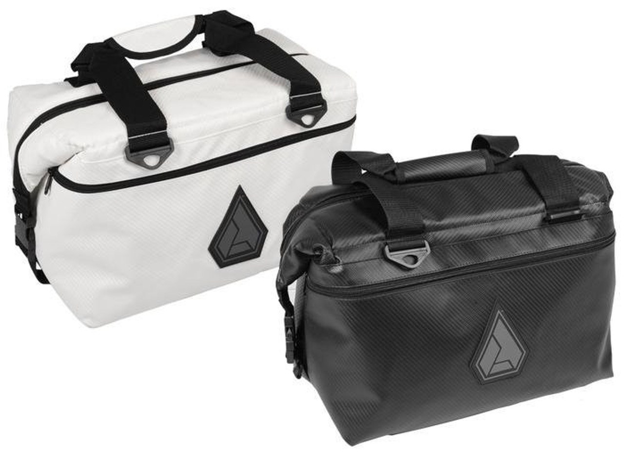 Pretty Rugged Black Puffer Bag - The Dolphin Fine Linens