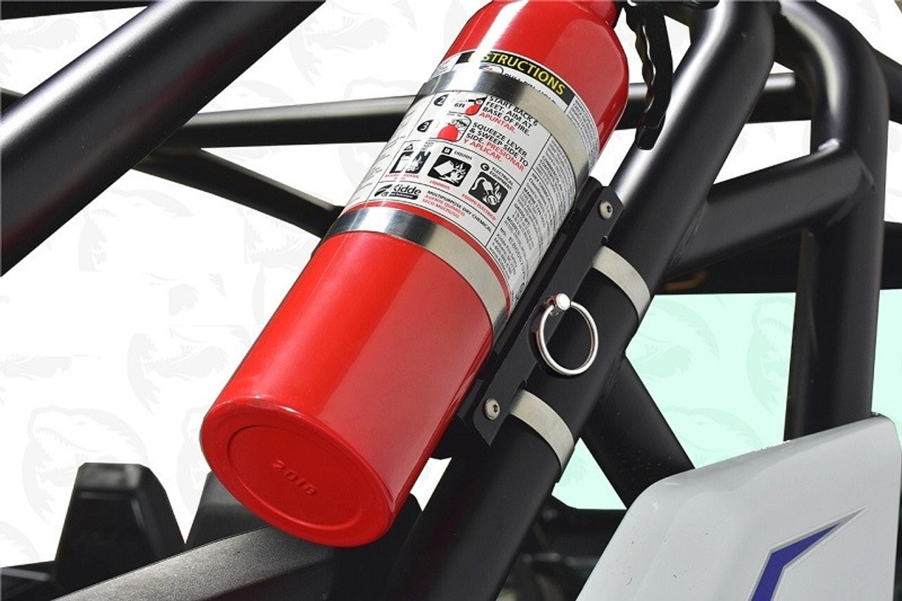 John Deere Gator Fire Extinguisher Mount Aluminum by UTVZILLA ZLFIRE