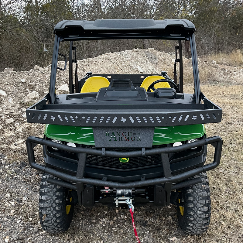John Deere Gator Quick Release Front Hood Basket by Ranch Armor - JA15