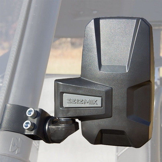 Roll Cage Side Mirrors For John Deere Gator XUV – Adjustable Convex With Clamp (1.75-2 Inch)