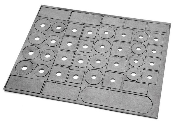 John Deere Gator Weld-In Gusset Kit by SuperATV - FMGK-U-001-EPR