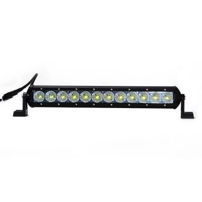 John Deere Gator 14 Inch Led Light Bar Single Row 36 Watt Combo Obsidian Series by Quake LED