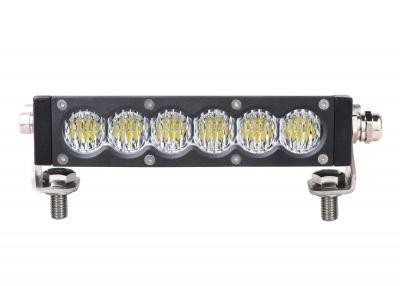 John Deere Gator 7 Inch Led Light Bar Single Row 30 Watt Spot Carbon Series by Quake LED