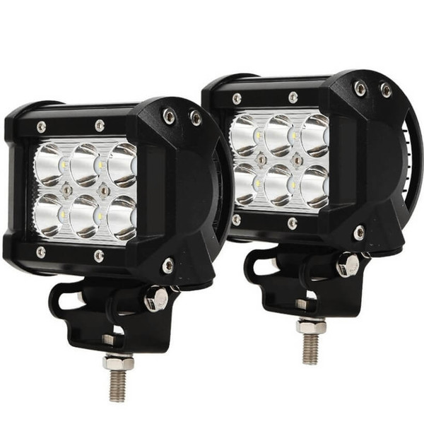 John Deere Gator 2.5 Inch Street Series LED Cube Light Kit (Set of 2) by Race Sport Lighting
