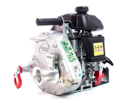 John Deere Gator Power of 2200lbs Gas-Powered Portable Capstan Winch by Kimpex