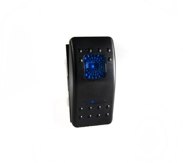 John Deere Gator LED Rocker 12V Blue Switch by Race Sport Lighting